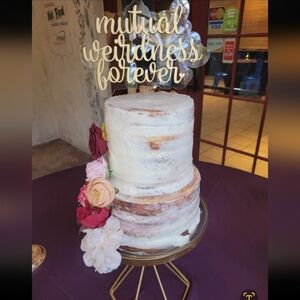 Mutual Weirdness Cake Topper